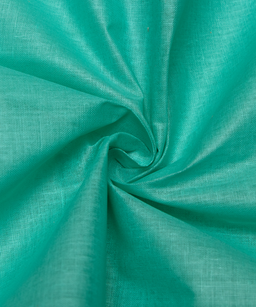 Sea Green Colour Plain Cotton Lining Fabric